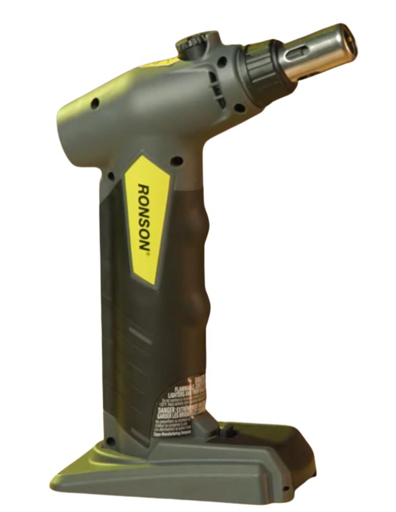 Romson handheld torch on a white background