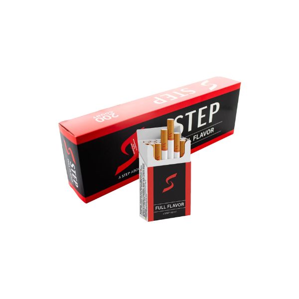 Cigarette packaging with &