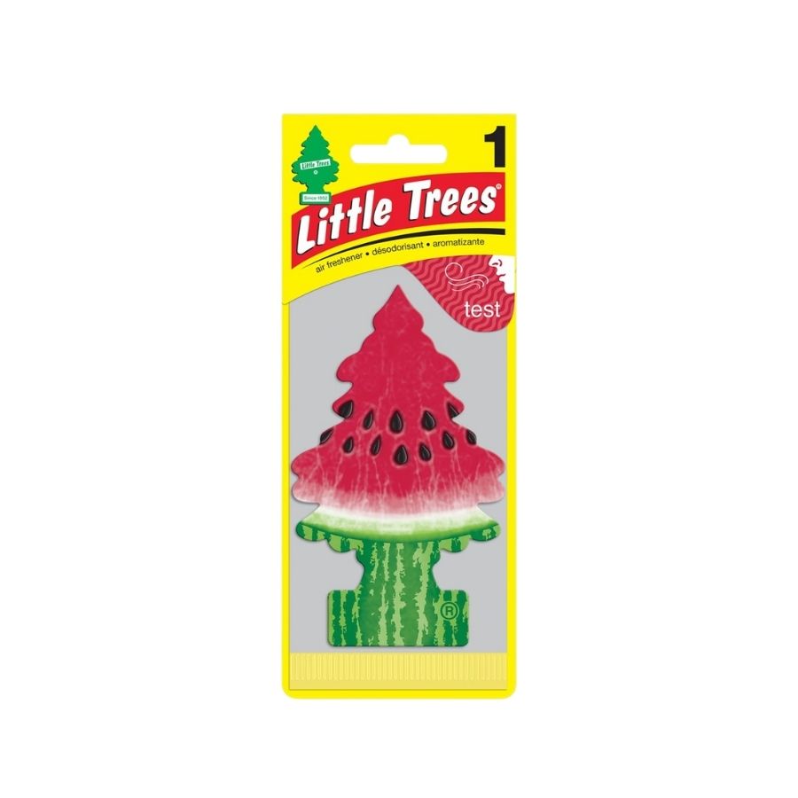 Little Tree airfreshner watrmelon carded with white background