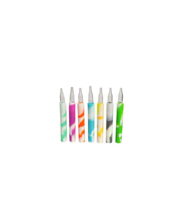 White rhino flip vhillum straw on a white background