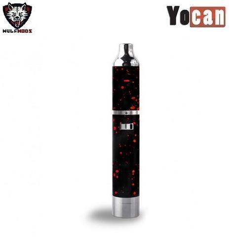 yocan evolve plus black &amp; red vaporizer - shell shock