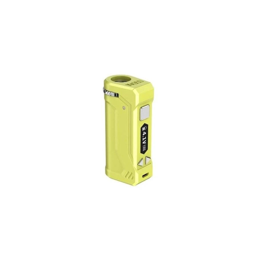 apple green electronic device on a white background