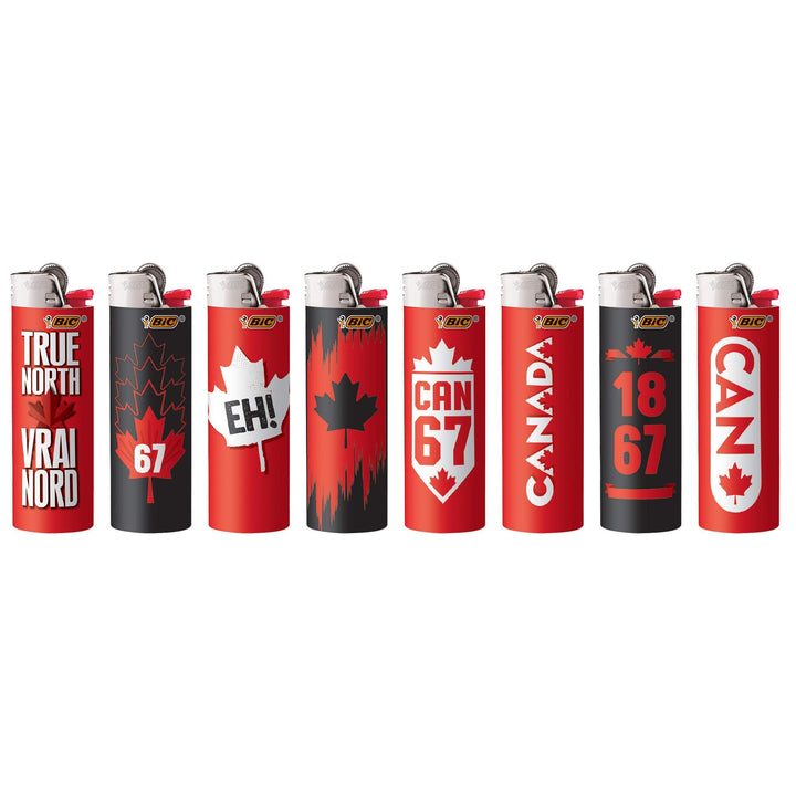Canada Bic Lighter - Shell Shock