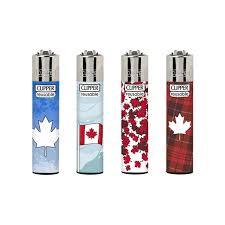 Clipper Canada Print Lighter - Shell Shock