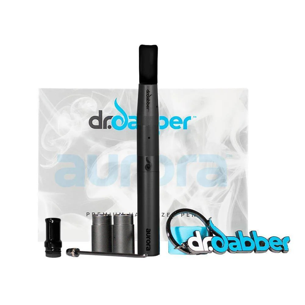 Dr dabber arora vape kit on a white background