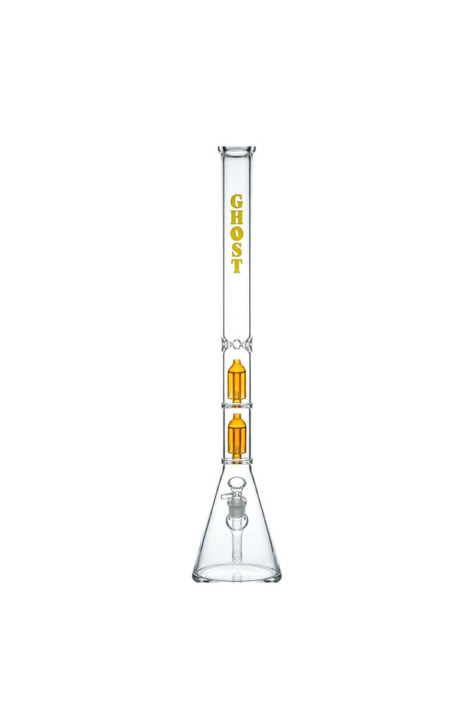 Glass water pipe with &