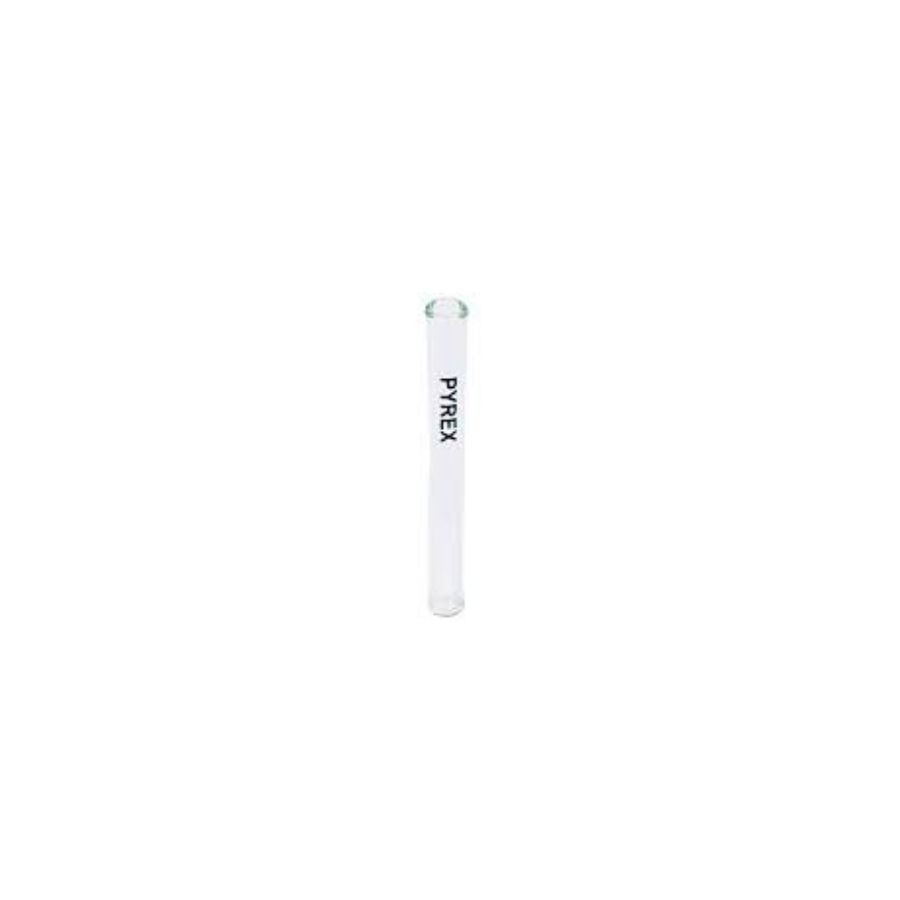 Glass Stem Pyrex 4 inch on a white background