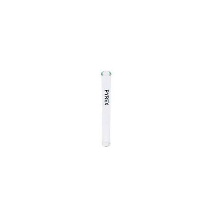 Glass Stem Pyrex 4 inch on a white background