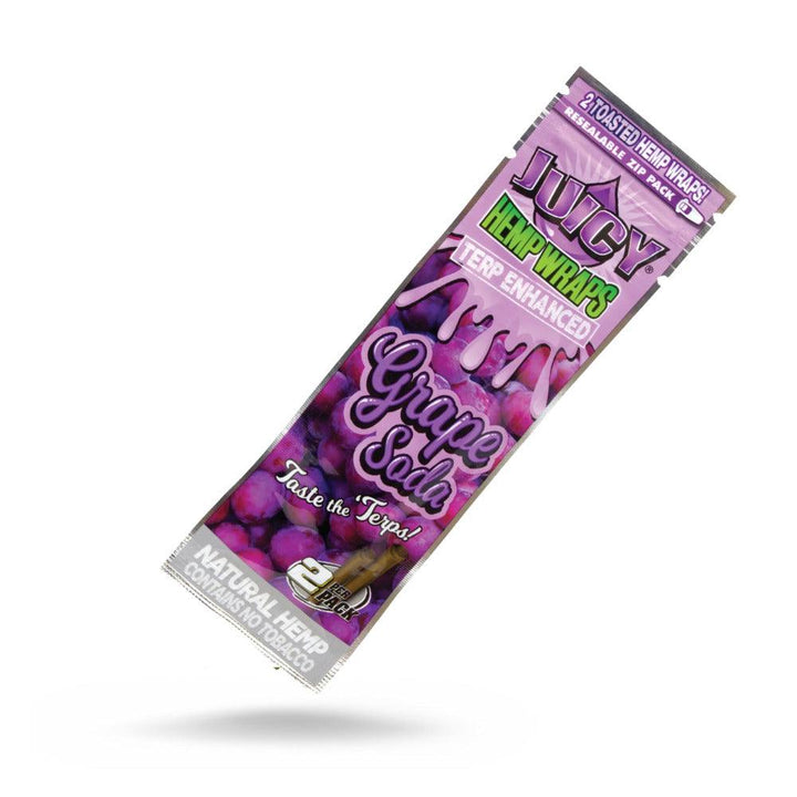 Juicy Jay Hemp Wrap Grape Soda - Shell Shock
