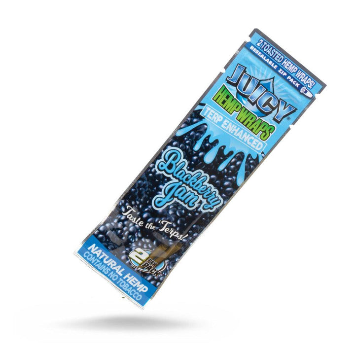 Juicy Jay Hemp Wraps Blackberry Jam - Shell Shock
