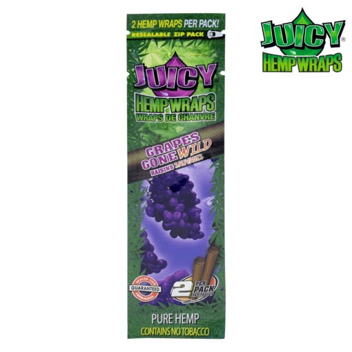 juicy jay hemp wrap grapes gone wild - Shell Shock 