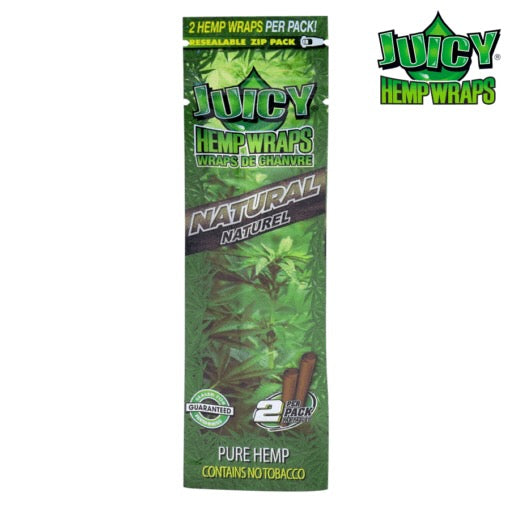 juicy hay natural hemp wrap - Shell Shock  