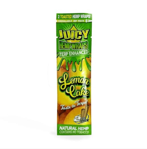juicy jay terp hemp wrap lemon cake - Shell Shock 