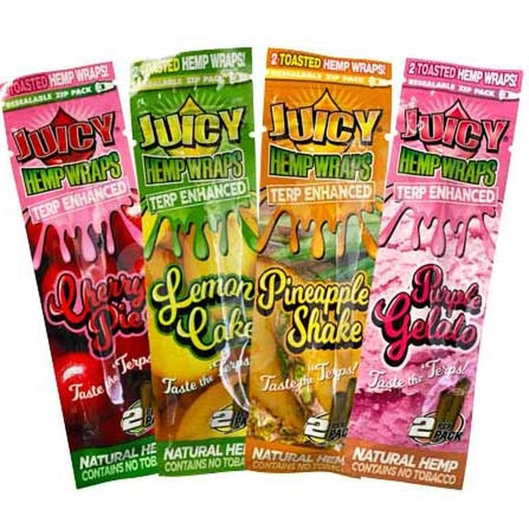 Juicy Jay Terp Hemp Wraps - Shell Shock