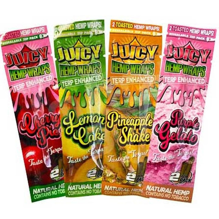 Juicy Jay Terp Hemp Wraps - Shell Shock