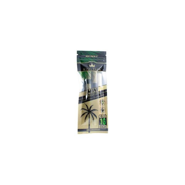 Packaged product with palm tree design on a white background