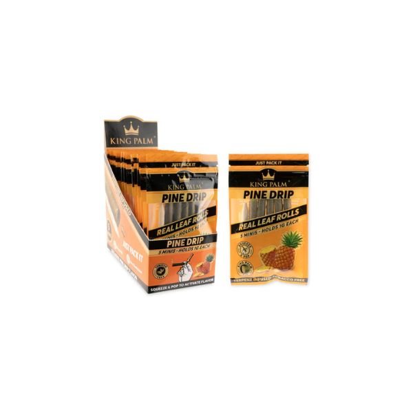King Palm Pine Drip product packaging on a white background