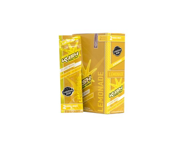 Kush lemonade herabl wrap on a white background