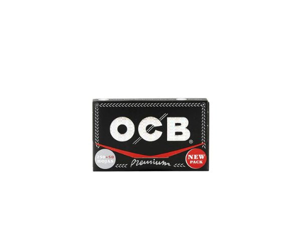 Ocb Premium black 1.25 size 300 bock on white background