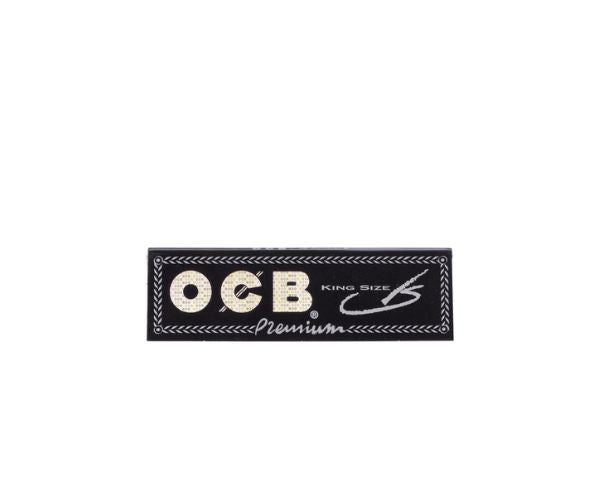 OCB rolling paper label on a white background