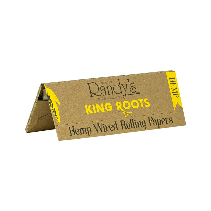 Randys King Root Wired Rolling Papers - Shell Shock
