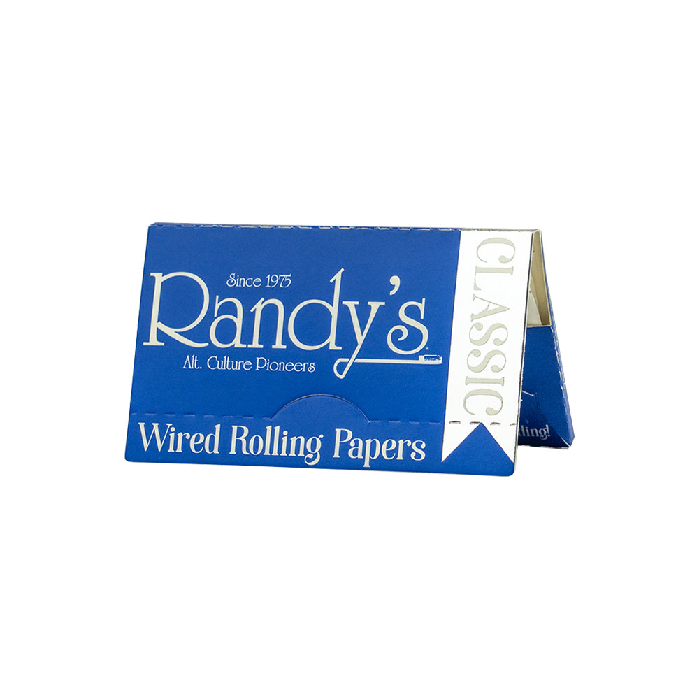 Randys Classic Wired Rolling Papers - Shell Shock
