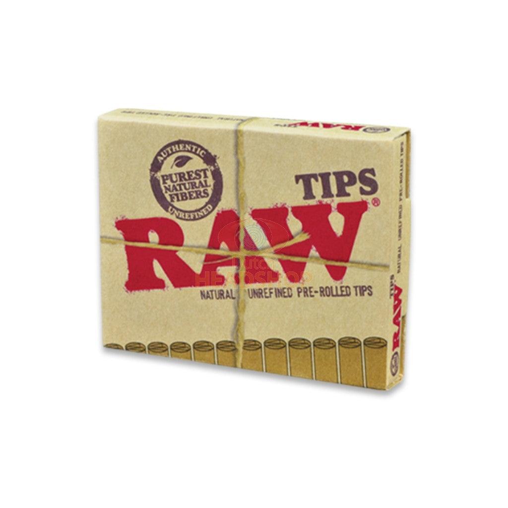 Raw Pre Rolled Filter tips Matchbox 21 Pack - Shell Shock