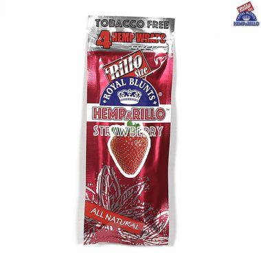 Royal Blunts Hemparillo Strawberry - Shell Shock