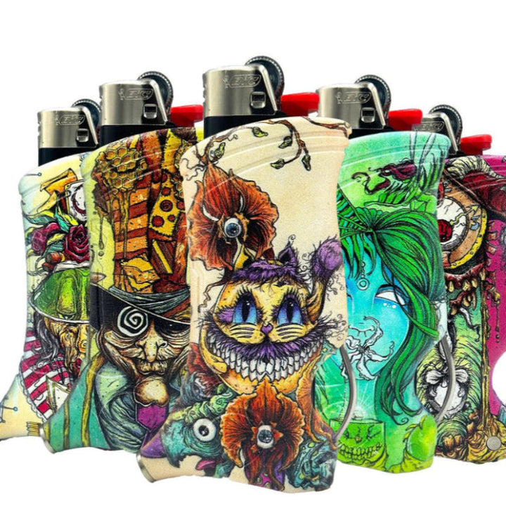 toker poker bic limted edition lighter cover - Shell Shock  