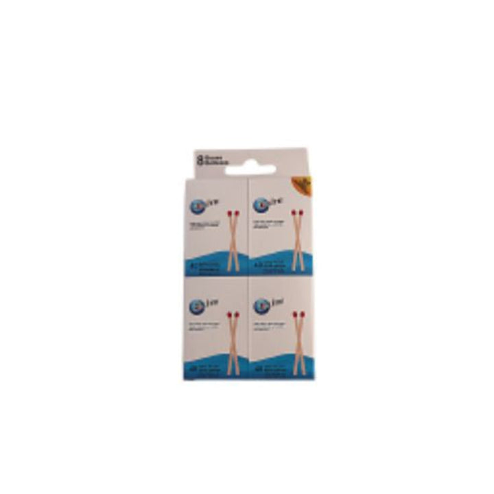 Xlite wooden pocket match stick on white background